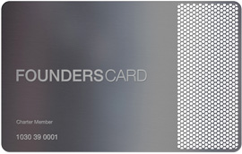 best card for entrepreneurs and business executives is the founders card